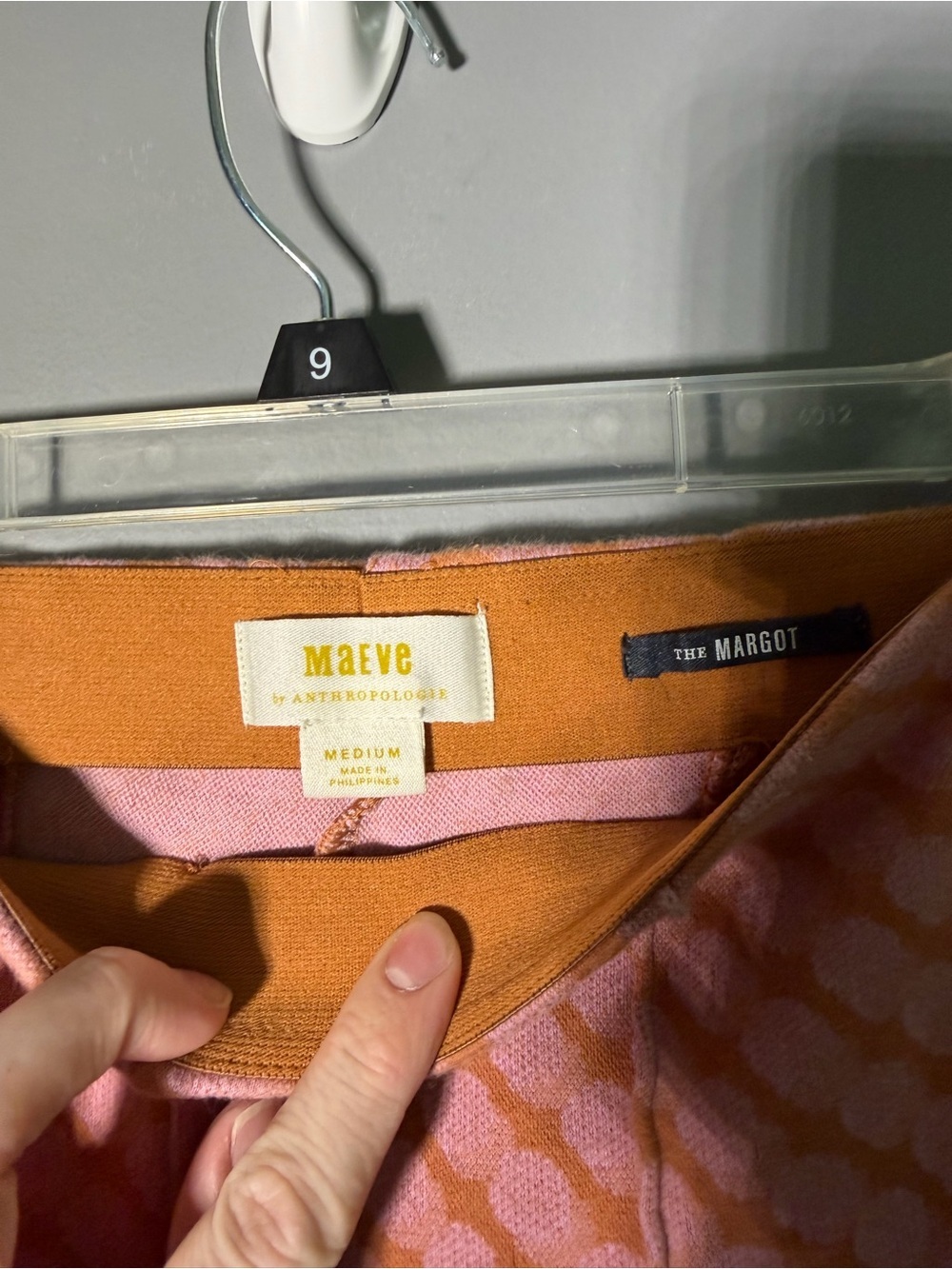 Maeve Anthropologie The Margot Kick-Flare Cropped Pants Size Medium - Picture 3 of 4